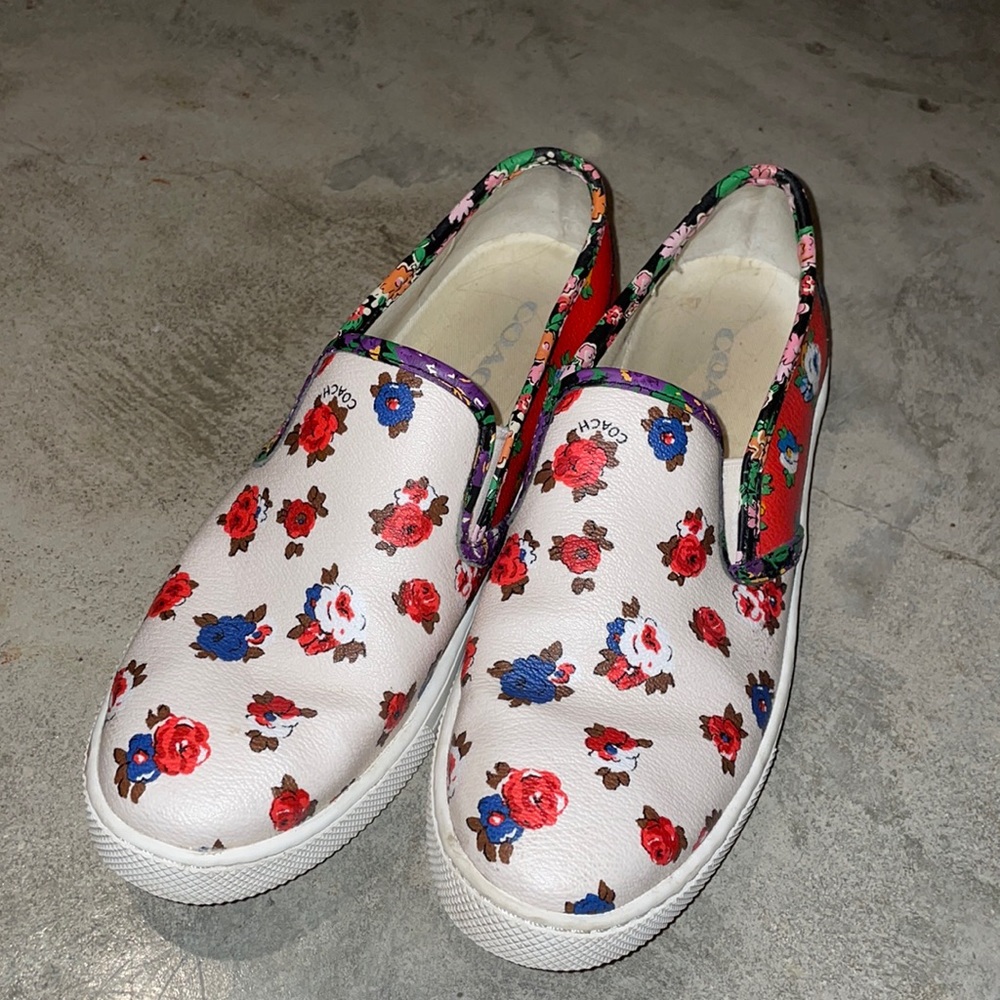 Coach Flat Flower Sneakers